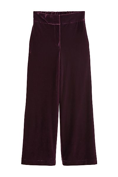 Next Anzughose Samthose mit weitem Bein, günstig online kaufen