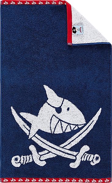 Dyckhoff Duschtuch Capt'n Sharky, Walkfrottier (1-St), günstig online kaufen