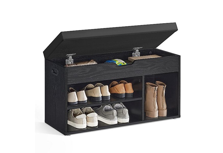 VASAGLE Schuhbank, mit Sitzfläche, Sitzbank mit Stauraum, gepolstert, 30 x günstig online kaufen