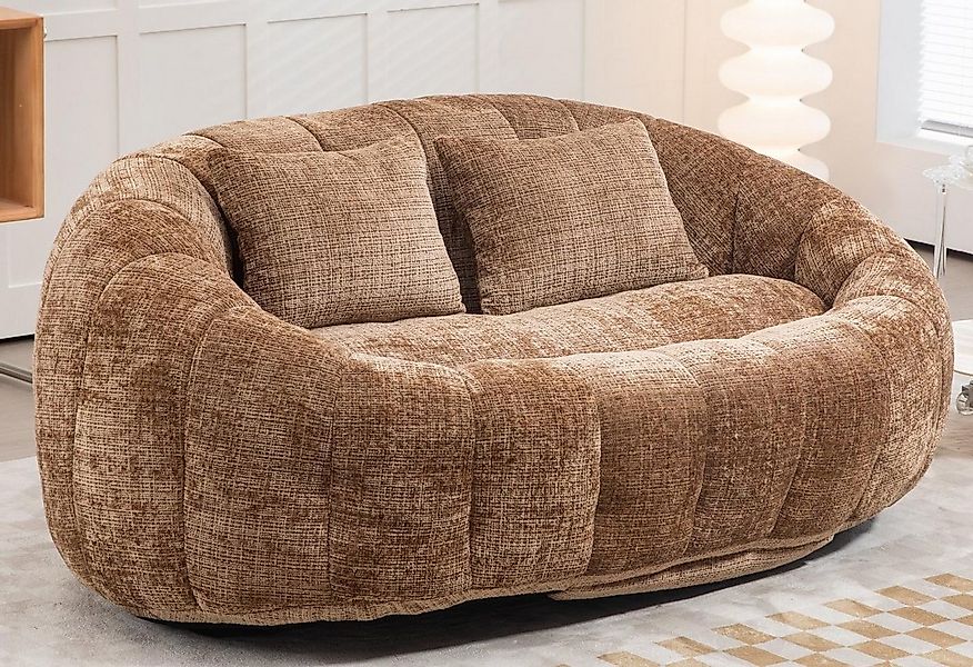 LVHOM Sitzsack 145x95x63cm XXL Lounge-Sofa: Komfort für Zwei mit 2 extra Na günstig online kaufen