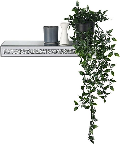 MIRRORS AND MORE Wandregal Glitty, 1-tlg., Dekoratives Regal günstig online kaufen