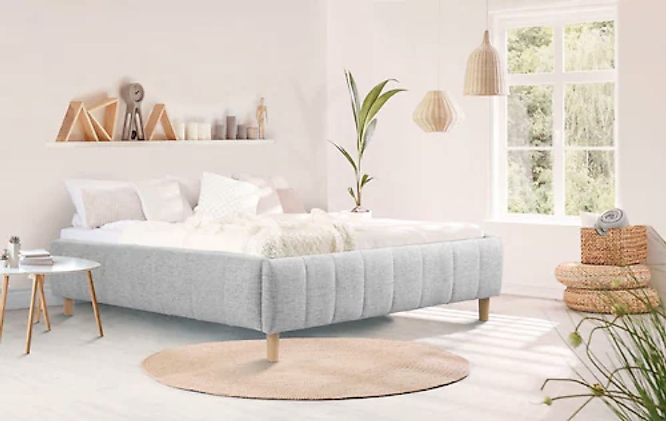 andas Polsterbett "Tarje" in 5 Breiten, auch in Überlänge 220 cm, incl. Rol günstig online kaufen