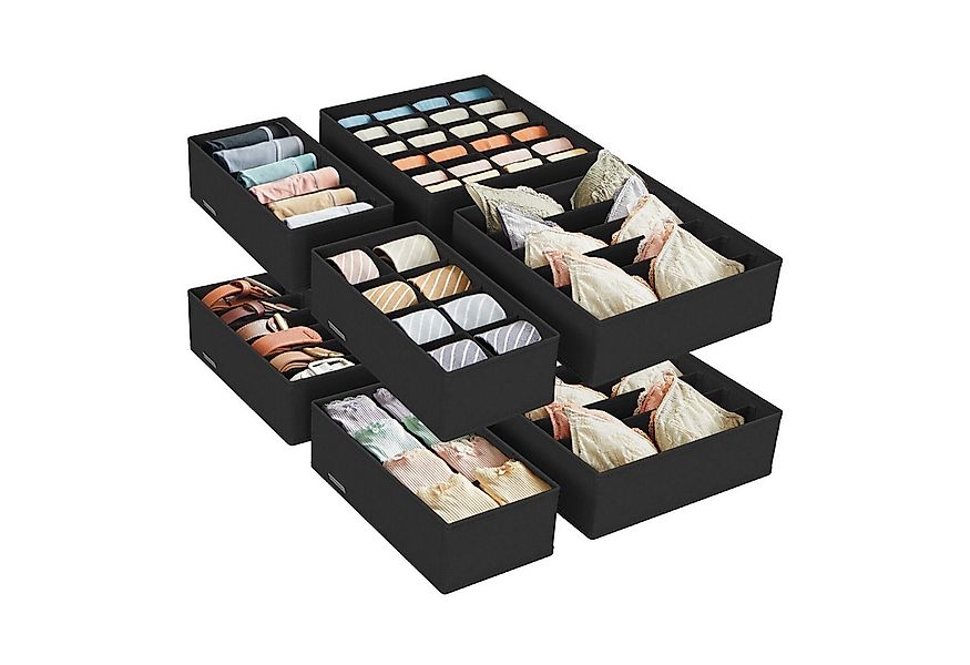 SONGMICS Aufbewahrungsbox Schubladen-Organizer (8 St), Unterwäsche-Organize günstig online kaufen