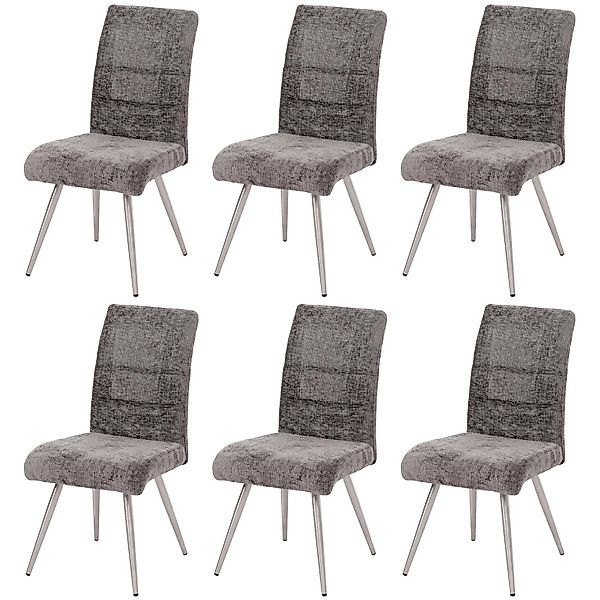MCW Esszimmerstuhl G55 6er-Set Dunkelgrau günstig online kaufen