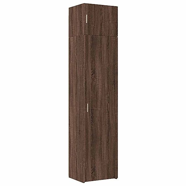 vidaXL Sideboard Hochschrank Schmal Eichen-Optik 50x42,5x225 günstig online kaufen