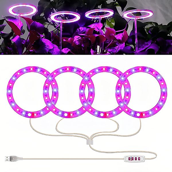 RWEUOQ Pflanzenlampe LED Vollspektrum Pflanzenlicht für günstig online kaufen