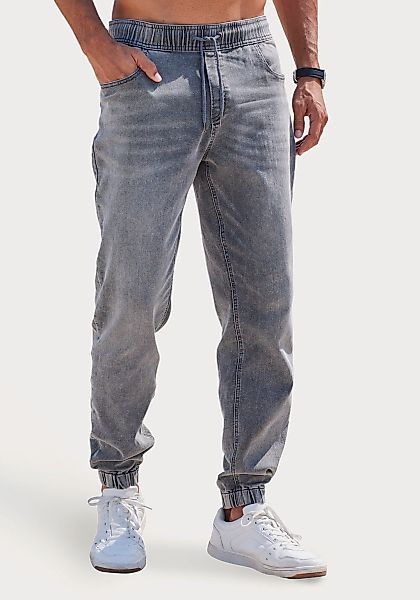 John Devin Jogger Pants "Jogg Pants", Joggpants mit elastischem Bund aus we günstig online kaufen