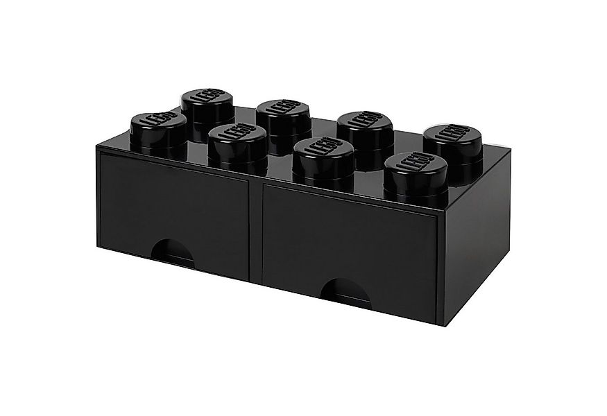 Room Copenhagen Spielzeugtruhe Room Copenhagen LEGO Brick Drawer 8 schwarz günstig online kaufen