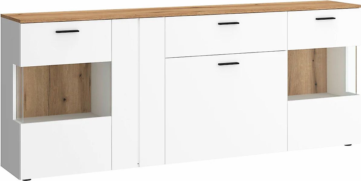 Home affaire Sideboard "Dalano" Breite ca.199 cm günstig online kaufen