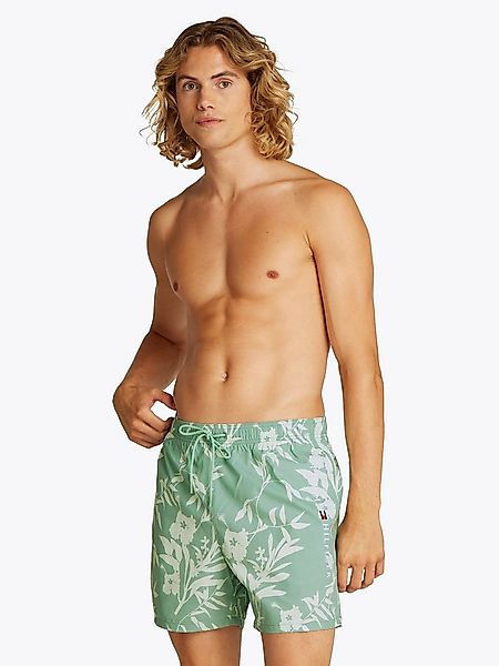 Tommy Hilfiger Swimwear Badeshorts MEDIUM DRAWSTRING PRINT mit tropischem M günstig online kaufen