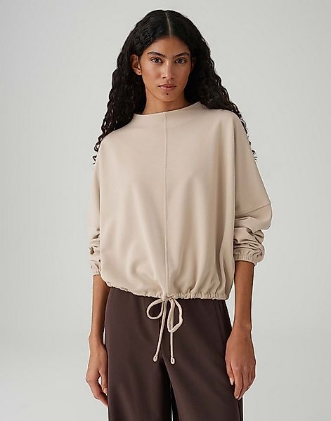 OPUS Sweatshirt GUMIPA mit softer Oberfläche Weite Passform, schmal zulaufe günstig online kaufen