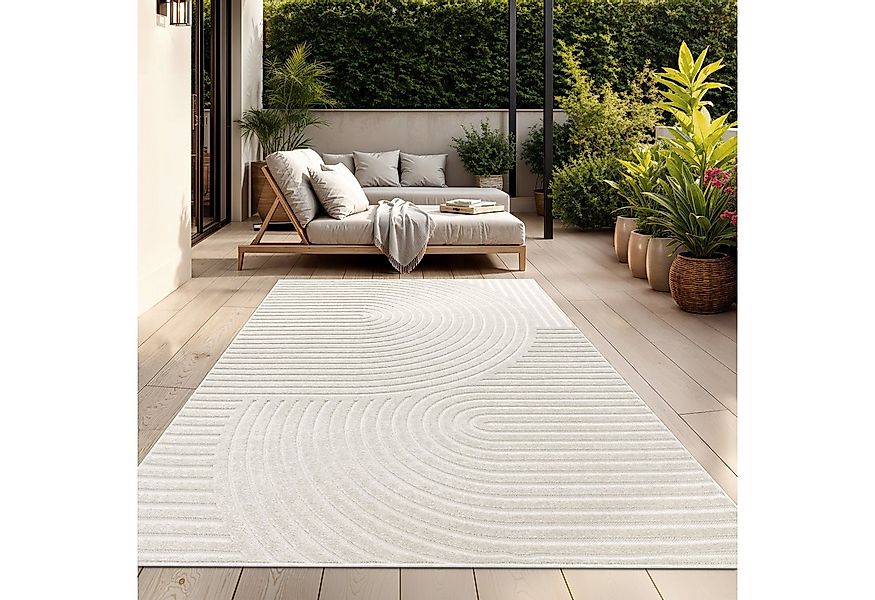 TT Home Teppich 10-496-6_60X100_Creme_Rechteckig, Rechteckig, Höhe: 10 mm, günstig online kaufen