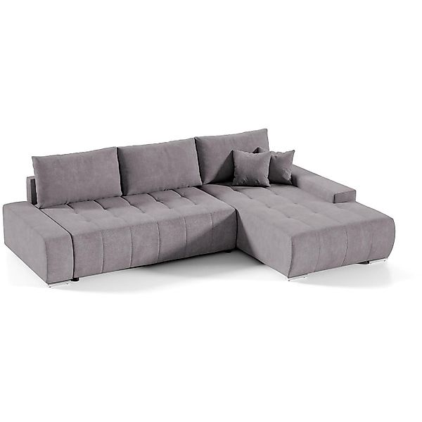 Beautysofa Ecksofa DRACO mit Schlaffunktion und günstig online kaufen
