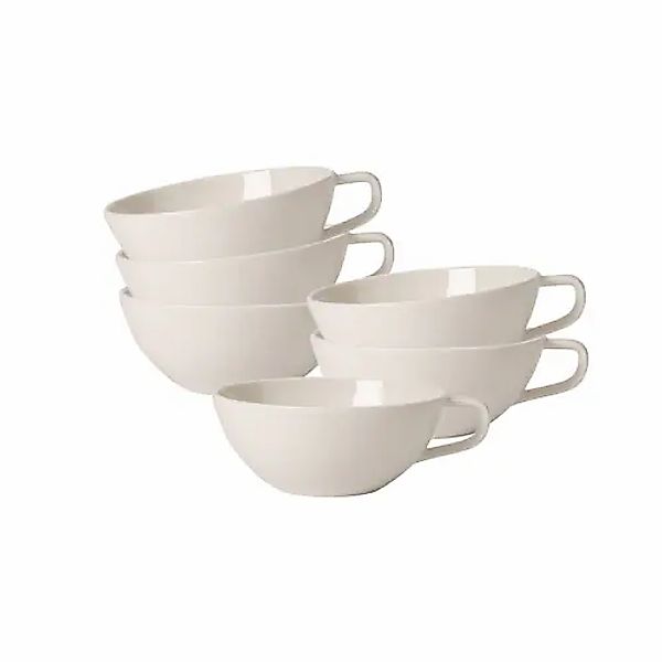 Villeroy & Boch Tasse »Teeobertassen Artesano Original 120 ml 6er Set weiß« günstig online kaufen