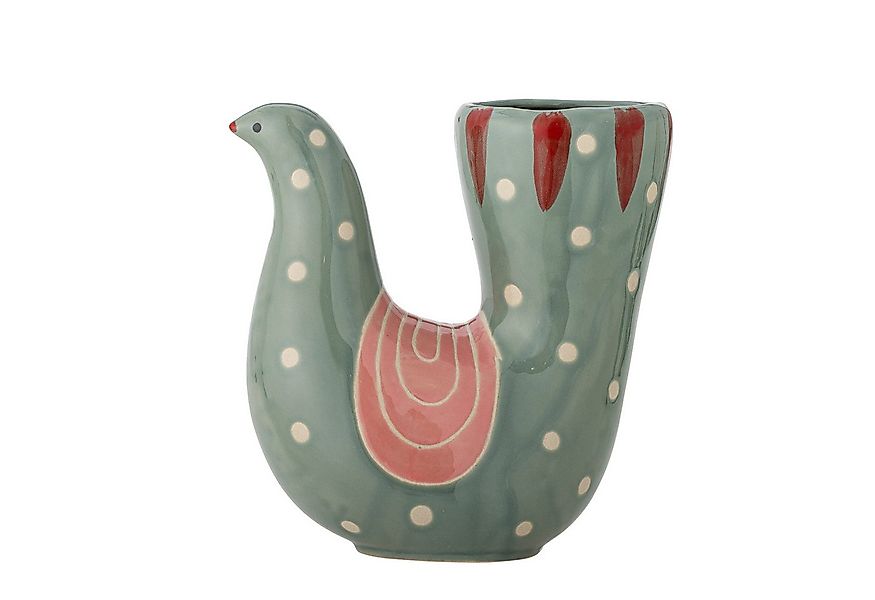 Bloomingville Dekovase Bloomingville Trudy Vase, Grün günstig online kaufen
