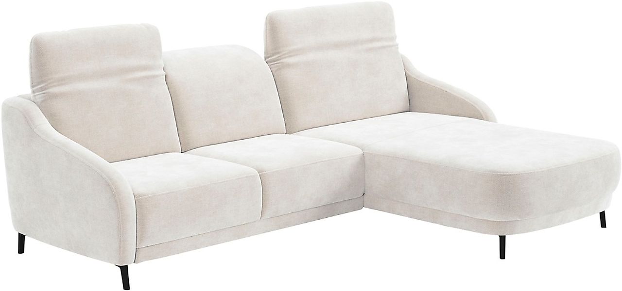 sit&more Ecksofa "Blues L-Form", wahlweise mit Klapptisch und USB günstig online kaufen