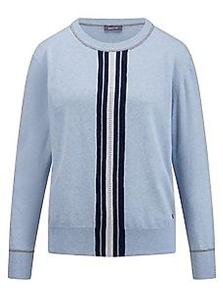 Rundhals-Pullover BASLER blau günstig online kaufen
