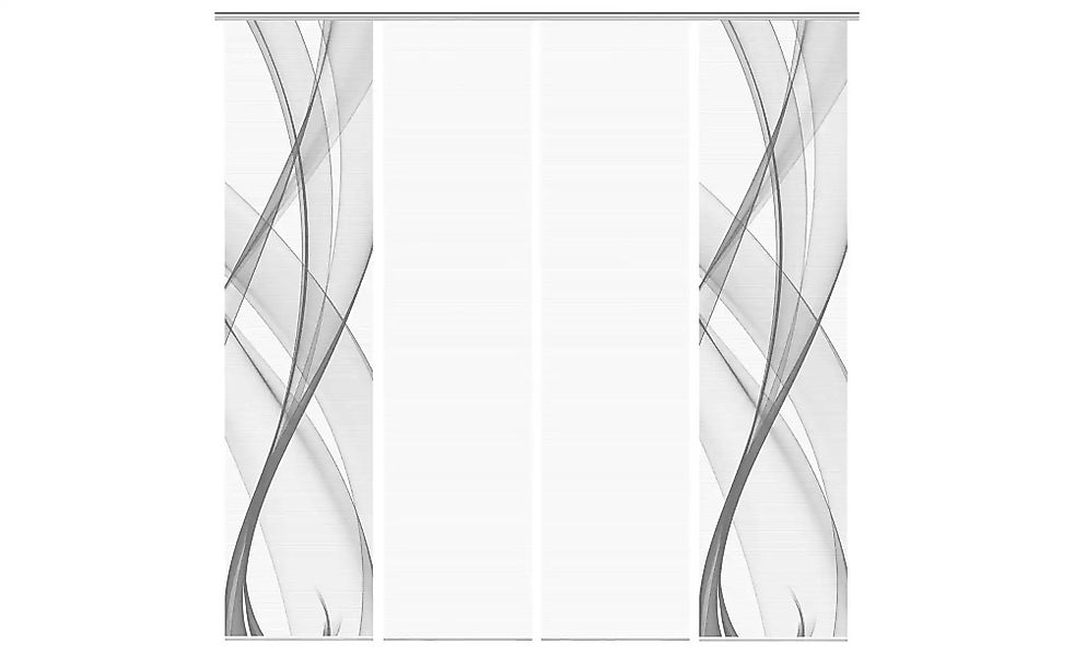 Vision Schiebegardine "LIZZA" Paneelwagen 4 Stk. tlg. SET,SCHIEBEVORHANG,BA günstig online kaufen