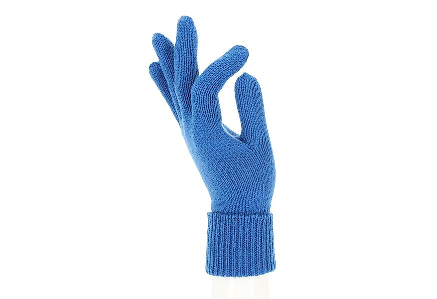 halsüberkopf Accessoires Strickhandschuhe Feinstrick Handschuh uni in tolle günstig online kaufen