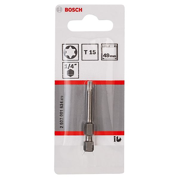 Bosch Schrauberbit Extra Hard T15 49 mm günstig online kaufen
