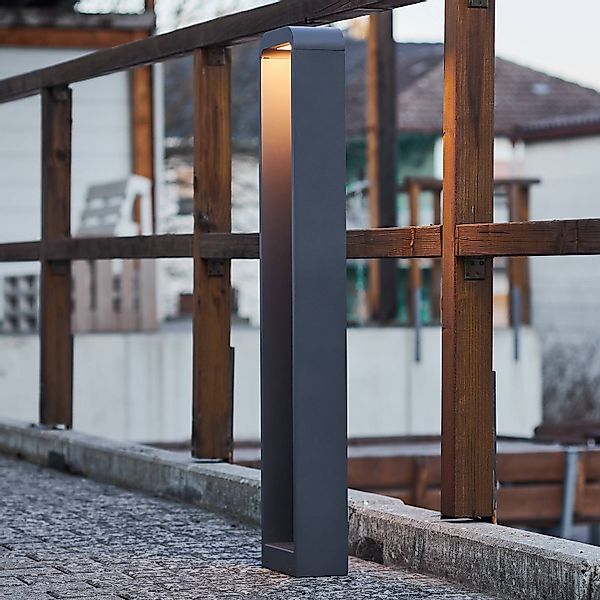 Lindby Emima LED-Wegeleuchte aus Aluminium 100 cm günstig online kaufen