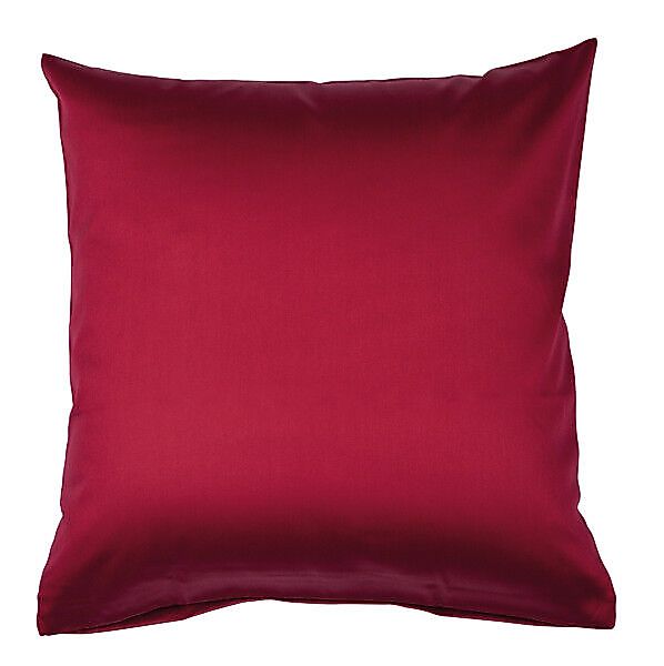 Janine Janine Mako-Satin Bettwäsche Colors 31001 bordeaux Größe:  40x40 cm günstig online kaufen