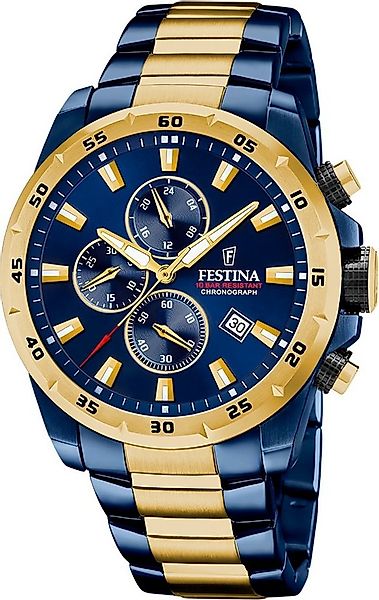 Festina Quarzuhr Festina Herrenuhr Chronograph Sport, (Analoguhr), Herren A günstig online kaufen