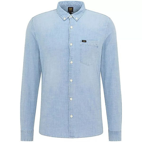 Lee Slim Langärmliges Hemd Mit Knöpfen S Skyway Blue günstig online kaufen