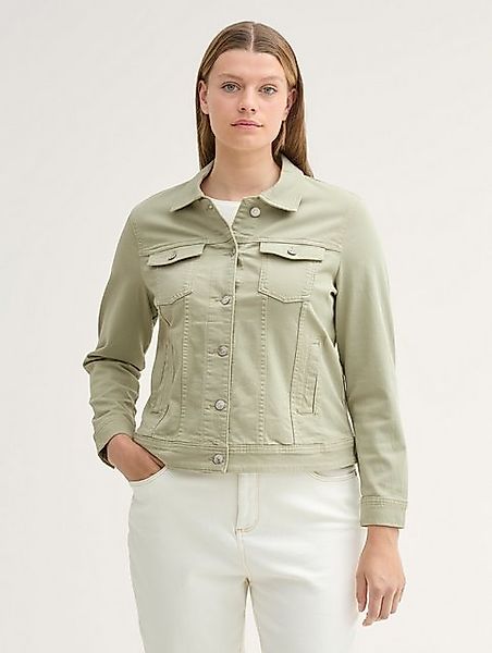 TOM TAILOR PLUS Jeansjacke Plus Size - Farbige Jeansjacke günstig online kaufen