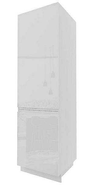 Feldmann-Wohnen Kühlumbauschrank Florence (2-türig, 1-St., moderne Hochglan günstig online kaufen