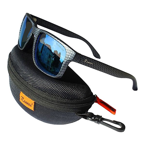 Rennec Sonnenbrille (Herren Brille mit Hardcase günstig online kaufen