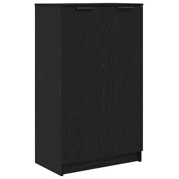 vidaXL Schuhschrank Schuhschrank in Schwarz-Eiche 59x35x100 cm (1-St) günstig online kaufen