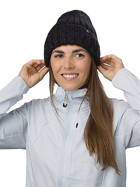 Eisbär Beanie Wintermütze Alea - grobe Rippstruktur - Damen schwarz - 1 Stü günstig online kaufen