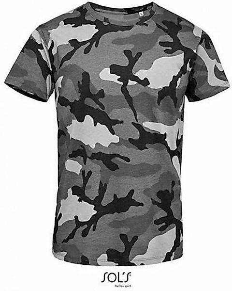 SOLS Rundhalsshirt Mens Camo / Tarn Herren T-Shirt günstig online kaufen