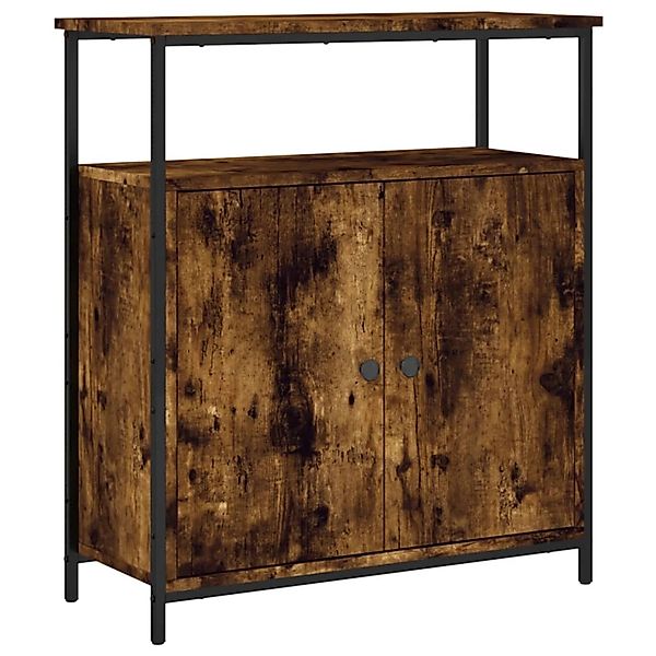 vidaXL Sideboard Räuchereiche 70x30x80 cm Holzwerkstoff 835531 günstig online kaufen