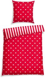 Schiesser Wendebettwäsche "Stars & Stripes aus weicher Baumwolle mit Sterne günstig online kaufen