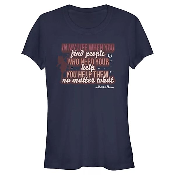Star Wars - The Clone Wars - Ahsoka Help Others - Frauen T-Shirt günstig online kaufen