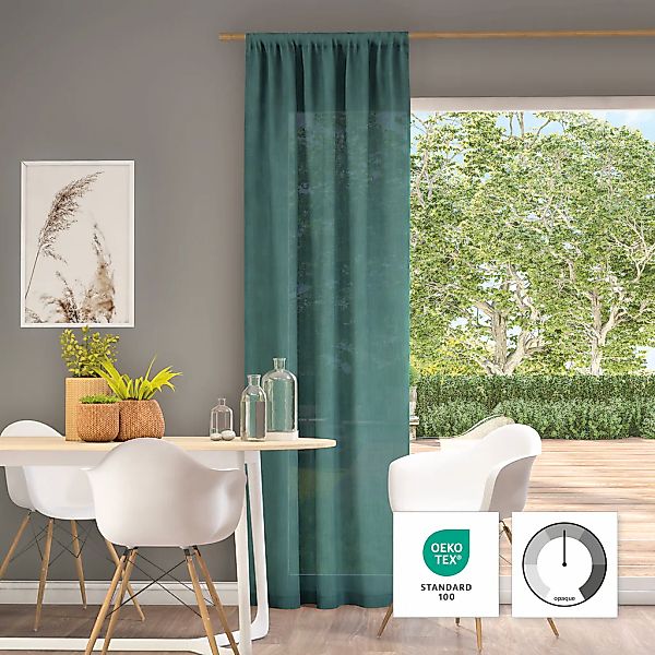 Neutex for you Vorhang "Mara-ECO" Stangendurchzug 1 Stk. tlg. günstig online kaufen