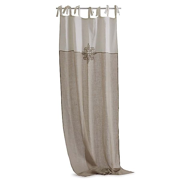 Mirabeau Vorhang Gardine Malandry creme/leinen günstig online kaufen