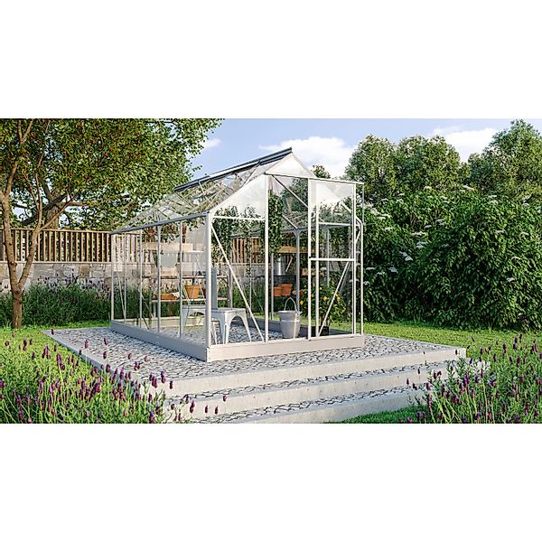 Vitavia Gewächshaus Triton 6200 Alu 6,2 m² inkl. Fundament günstig online kaufen
