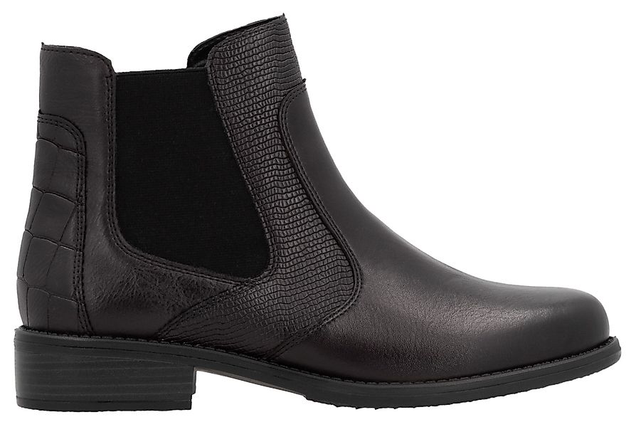 Remonte Chelseaboots, Blockabsatz, Stiefelette, Businesschuh, Besätze günstig online kaufen