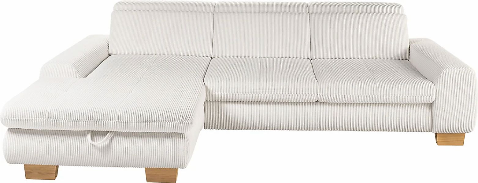 set one by Musterring Ecksofa "SO 3400, Cord, Sitzhöhe 47cm oder 49cm, inkl günstig online kaufen