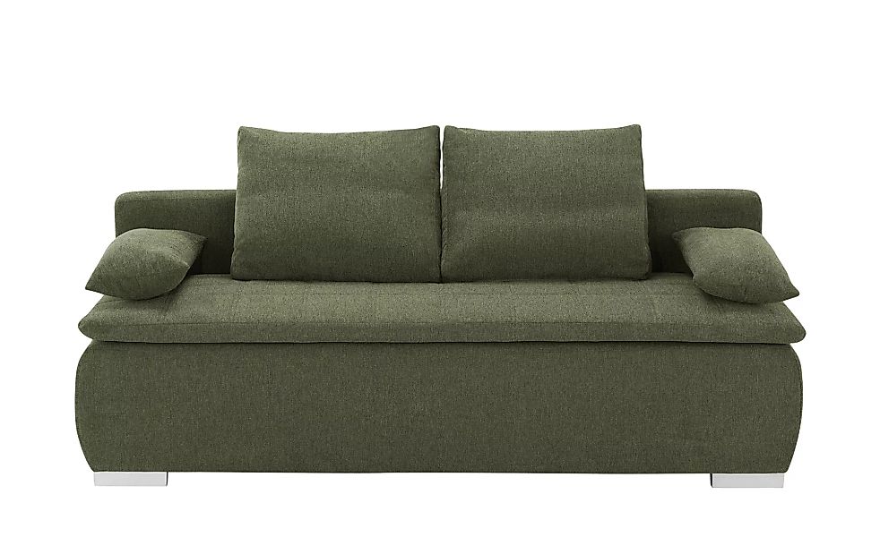 smart Schlafsofa  Leonie - grün - 198 cm - 92 cm - 90 cm - Polstermöbel > S günstig online kaufen