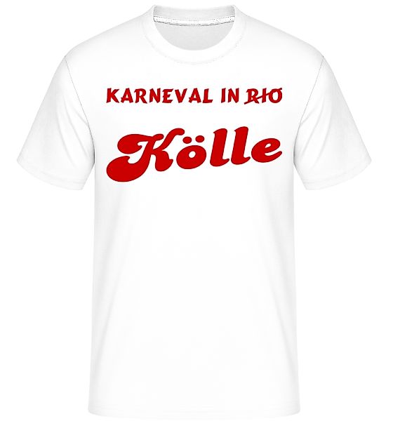 Karneval In Kölle - Rot · Shirtinator Männer T-Shirt günstig online kaufen