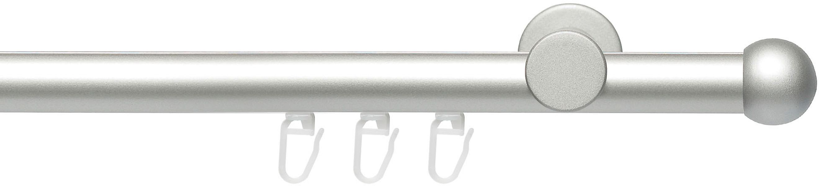 Liedeco Gardinenstange »Innenlaufgarnitur 20 mm Power Kugel« Ø 2 mm 1 läufi günstig online kaufen
