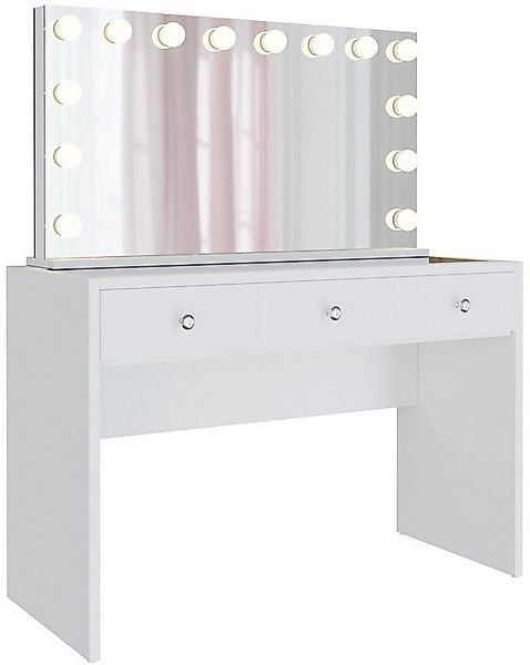 TPFLiving Schminktisch Narello (Robustes Holzgestell für Stabilität und Lan günstig online kaufen