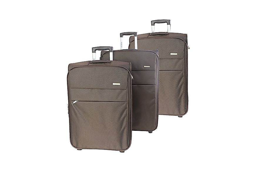 NEWCOM Weichgepäck-Trolley Klassischer Stoffkoffer / Reisekoffer / Weichsch günstig online kaufen