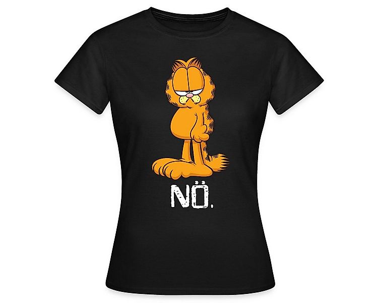 Spreadshirt T-Shirt Garfield Nö Nein Kein Bock Lustig Frauen T-Shirt (1-tlg günstig online kaufen