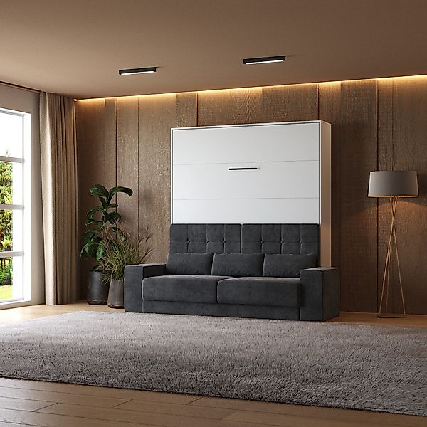 SMARTBett Schrankbett Schrankbett mit Anthrazit SOFA günstig online kaufen