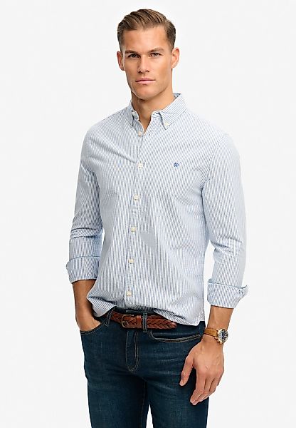 Superdry Langarmhemd "PREPPY OXFORD L/S SHIRT" Baumwolle, regular fit günstig online kaufen